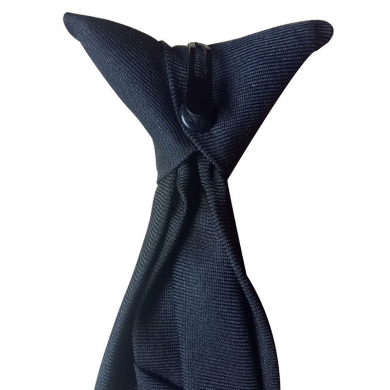 Black Clip On Tie