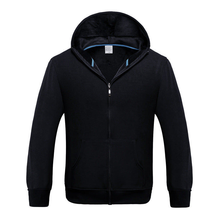 Black Zip Up Hoodie