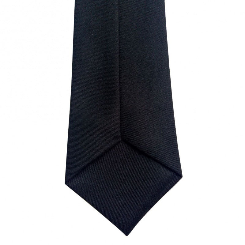 Black Clip On Tie
