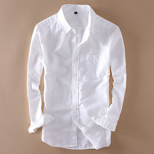 White Linen Shirt